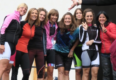 le ragazze ride like a girl project durante la sfilata soullimit a bresseo